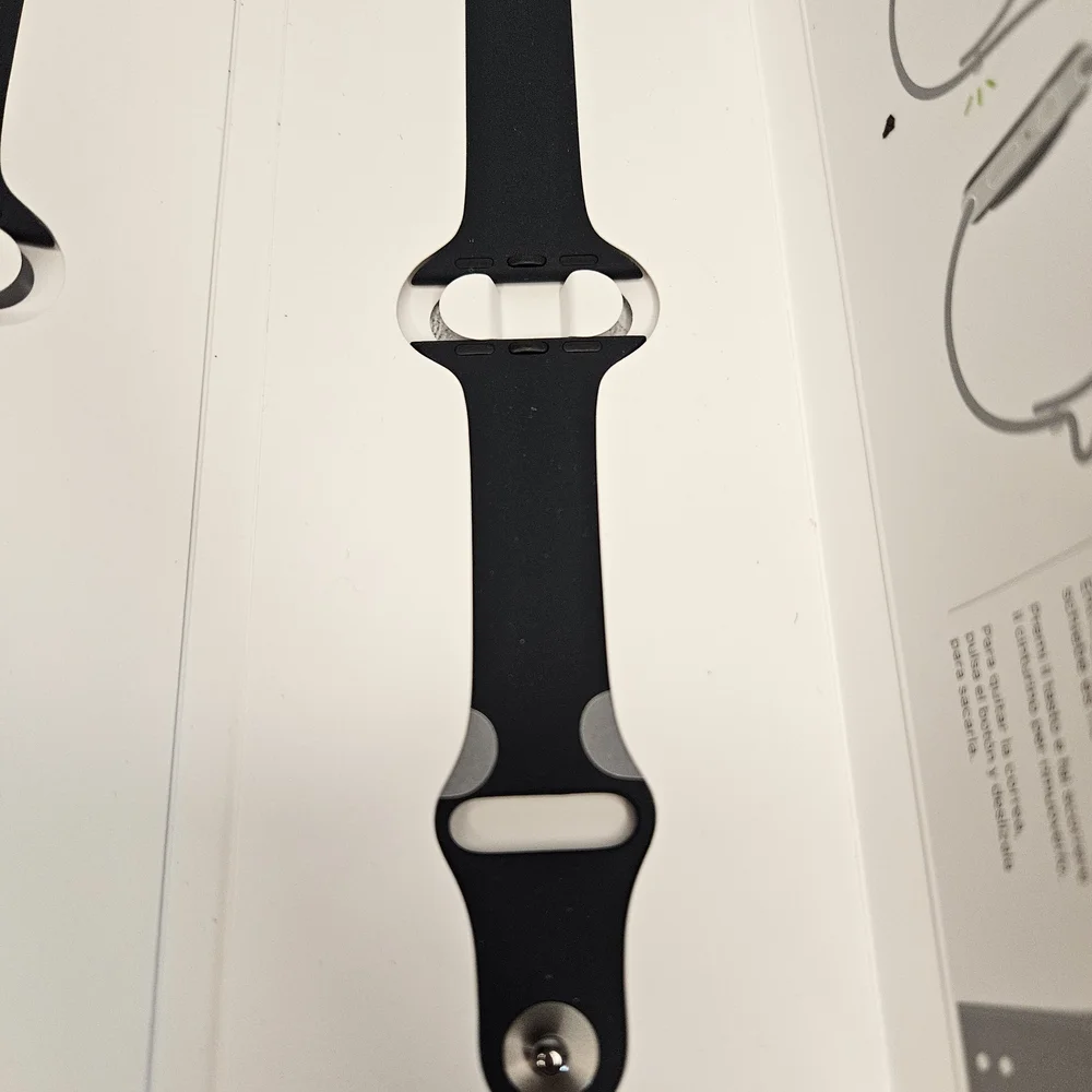 Apple Watch Sports Band Wristband 44mm Black BAND ONLY